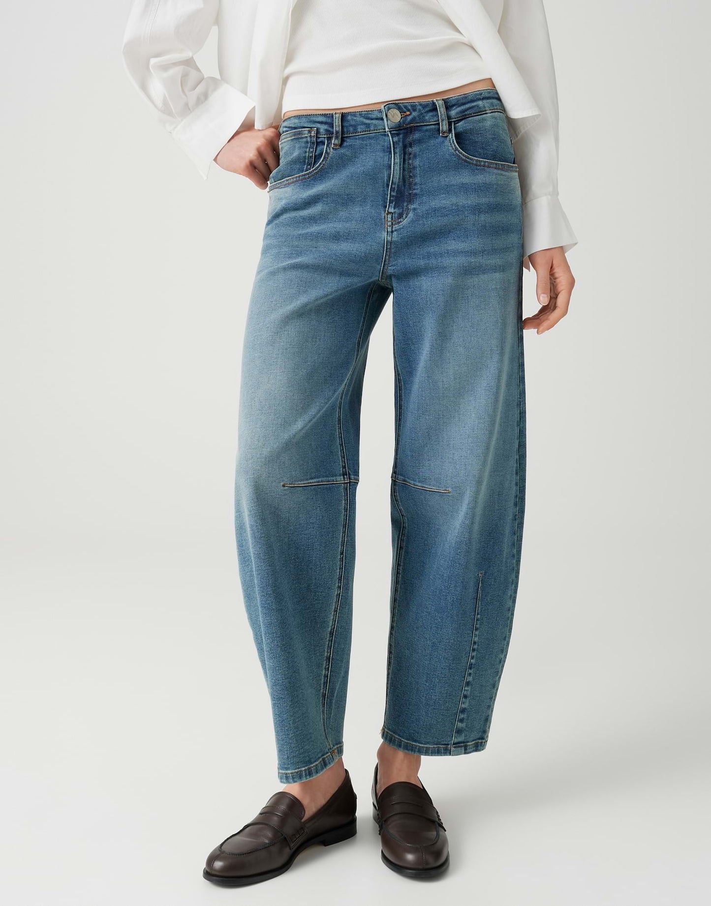 OPUS LISSIE BOLDY Barrel Jeans aus BCI Cotton Mix