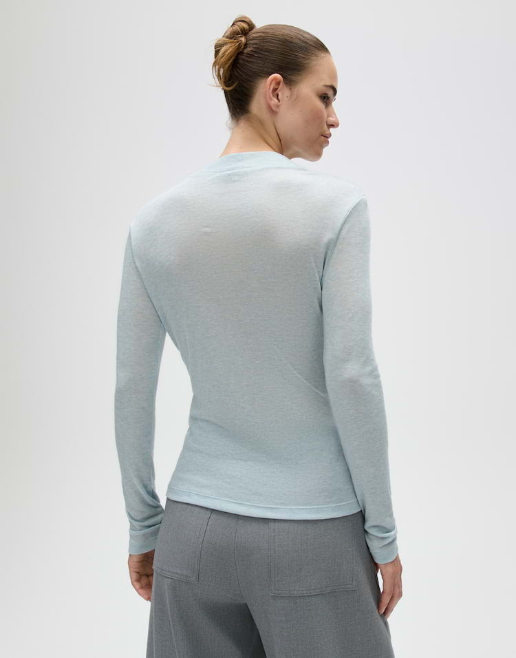 OPUS Wollmix Stehkragenshirt Sewolli