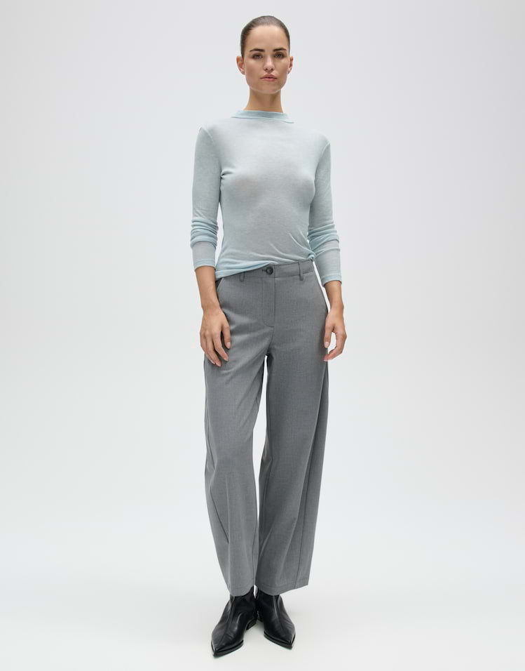 OPUS Wollmix Stehkragenshirt Sewolli