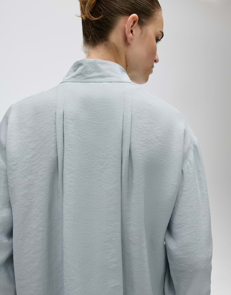 OPUS Stehkragenbluse Fasofta