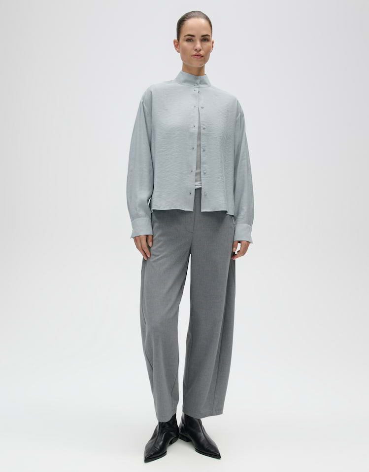 OPUS Stehkragenbluse Fasofta