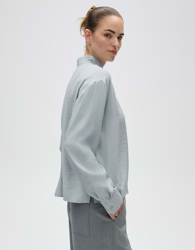 OPUS Stehkragenbluse Fasofta
