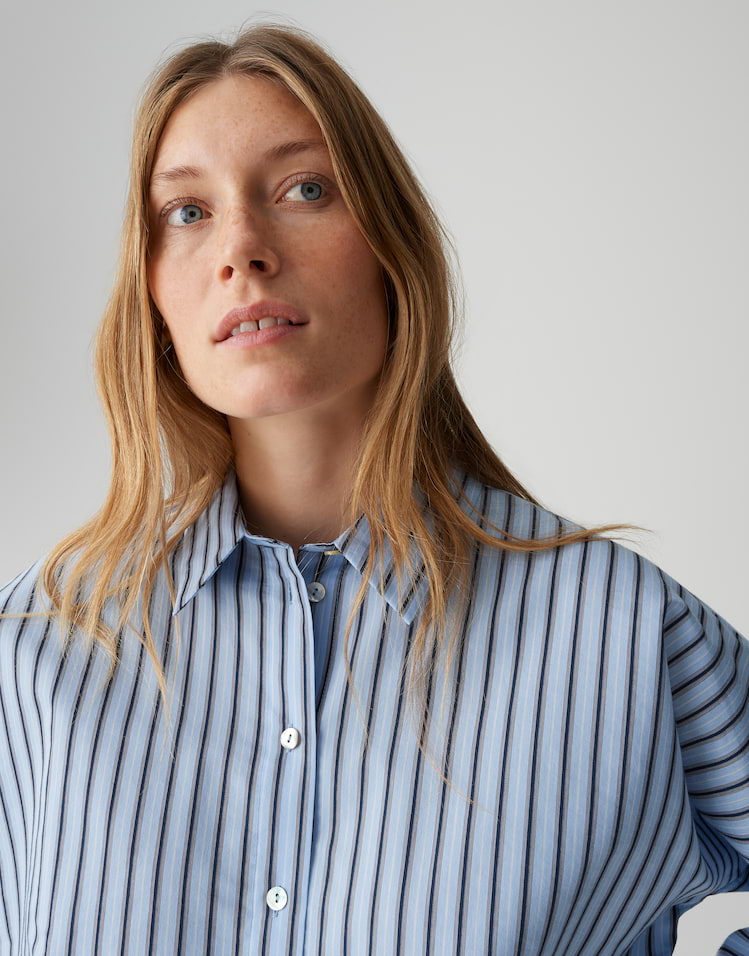 OPUS Streifenbluse Foho