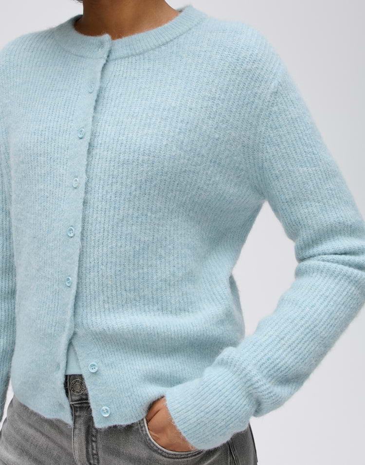 OPUS Stricjacke Dreni aus Alpaka-Mix