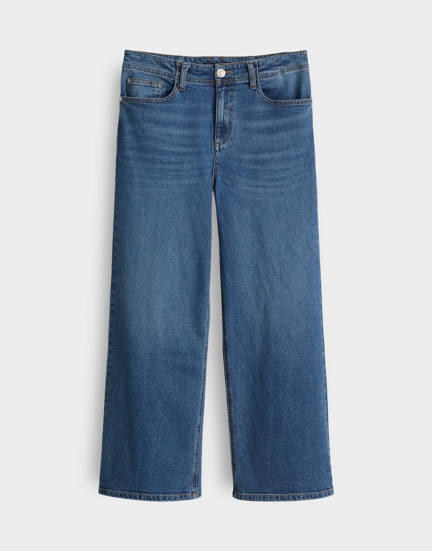 OPUS verkürzte Wide Leg Jeans Lanah