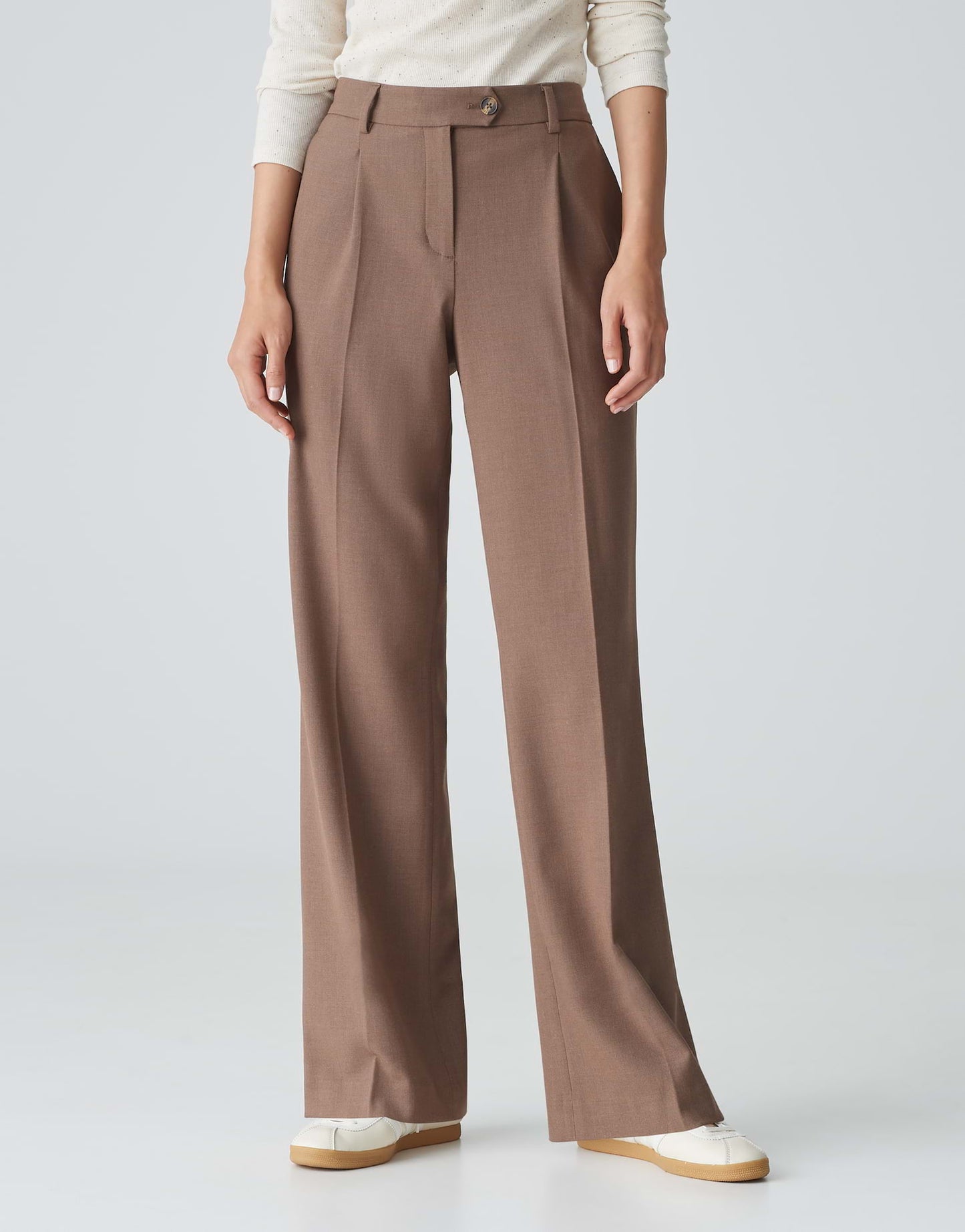 OPUS Bundfaltenhose Morina