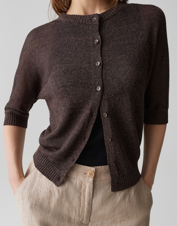OPUS Feinstrickcardigan Datina