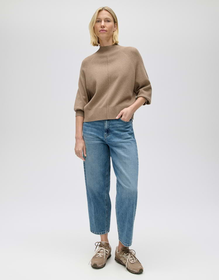 OPUS Stehkragenpullover Pleem