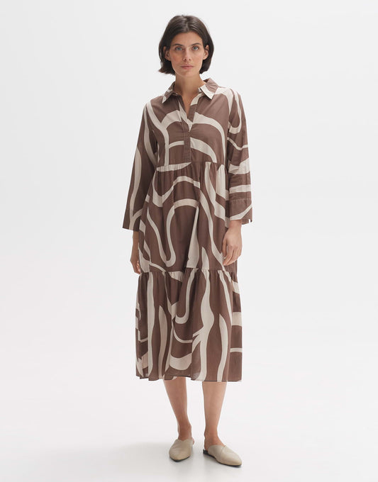 OPUS Hemdblusenkleid Werano
