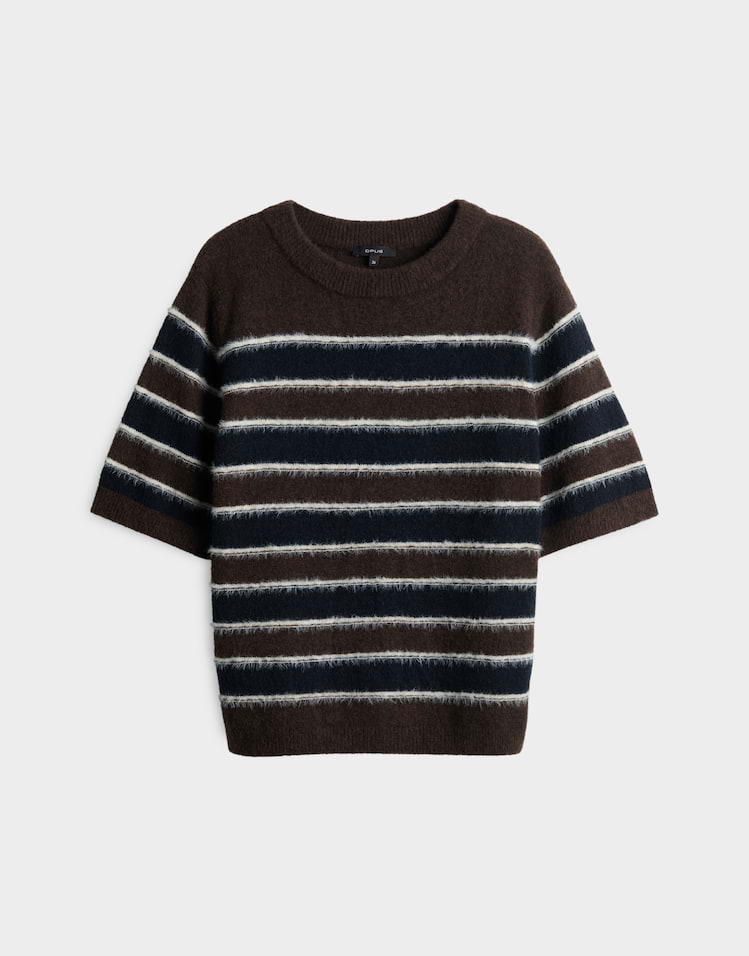 OPUS Streifenpullover Pimota