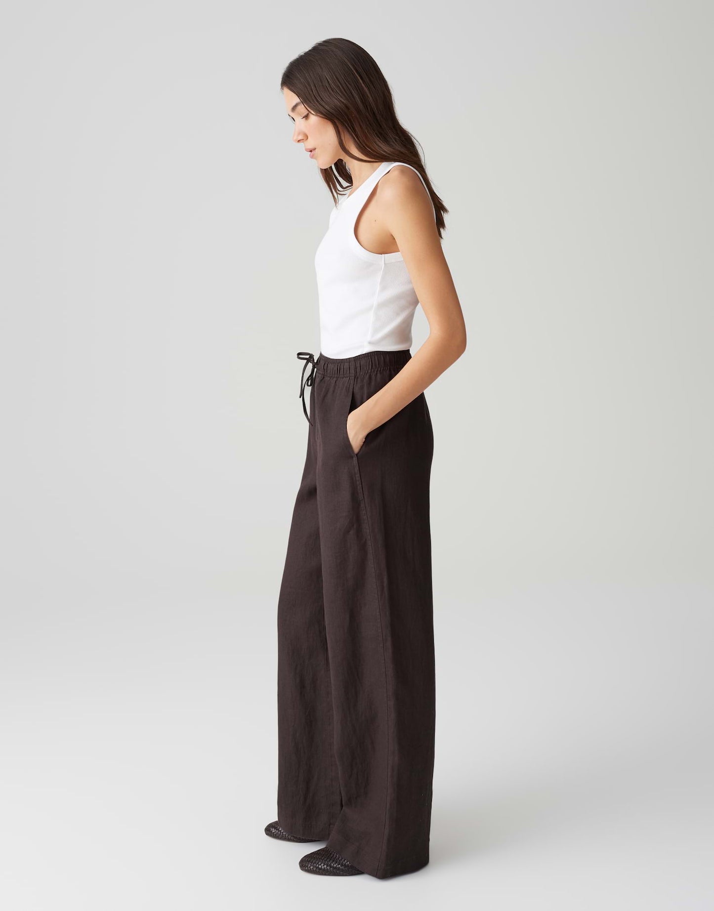 OPUS Leinenhose Mileni Linen