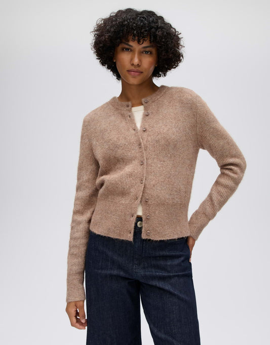 OPUS Strickjacke Dreni aus Alpaka-Mix