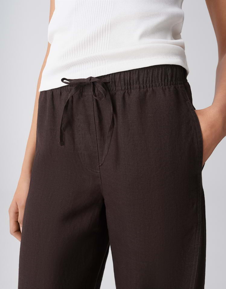 OPUS Leinenhose Mileni Resort