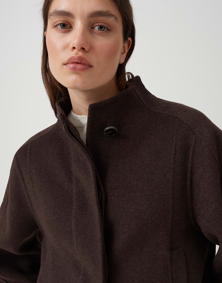 OPUS Coubleface-Wolljacke Hatura