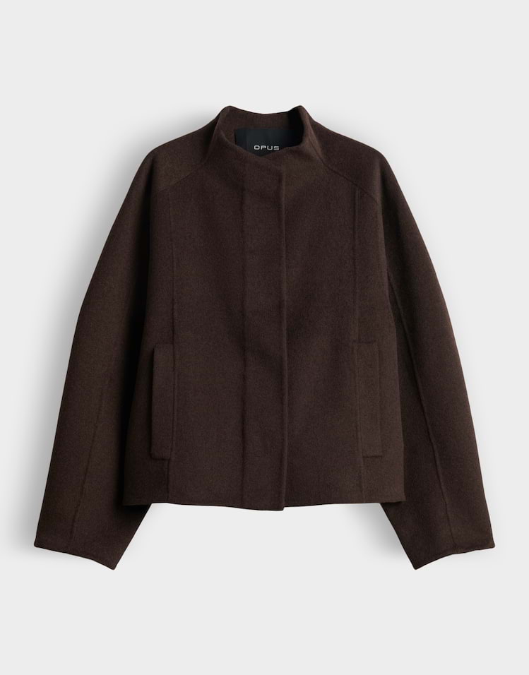 OPUS Coubleface-Wolljacke Hatura
