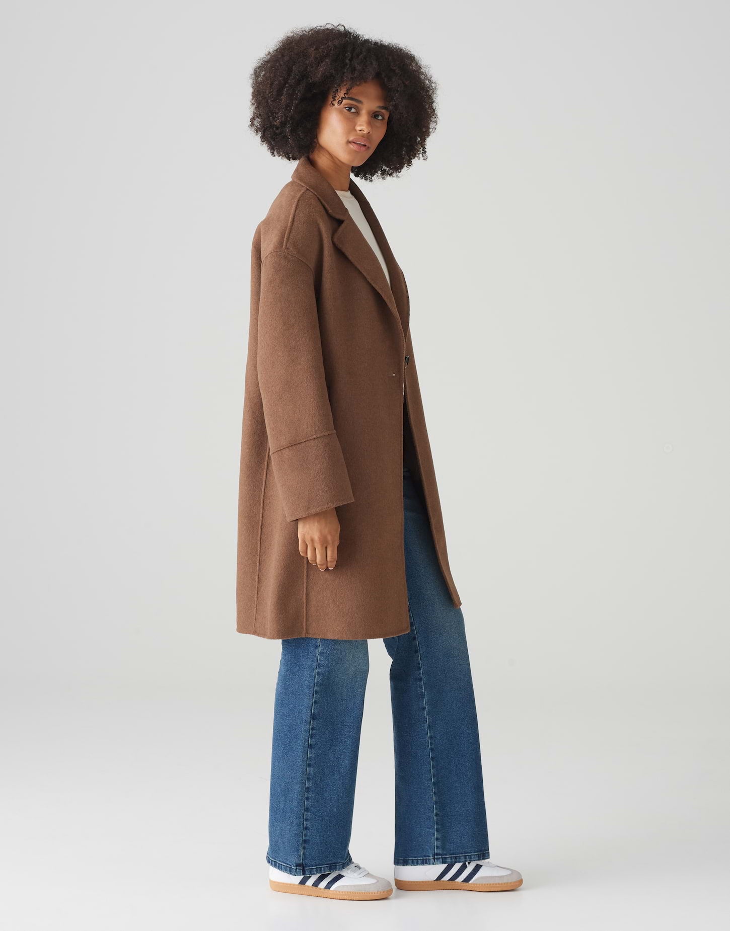 Coat Cord Mantel Oversize Promo Verish Coat Winter Wanita Jaket