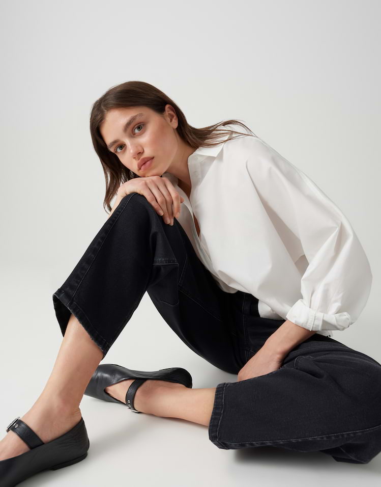 OPUS LISSIE BOLDY Barrel Jeans aus BCI Cotton Mix