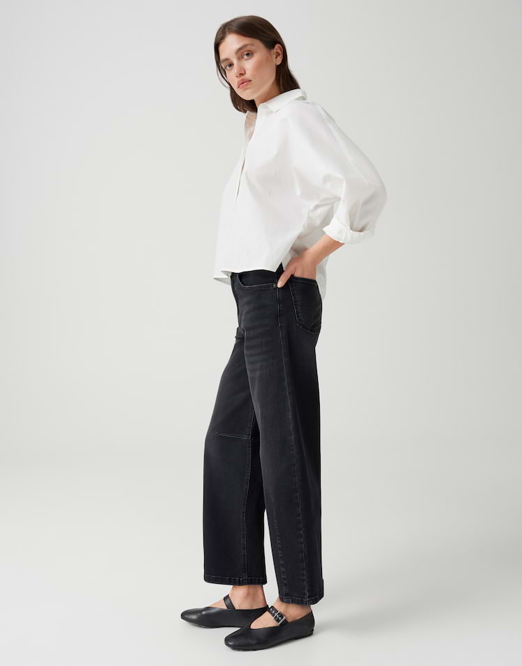 OPUS LISSIE BOLDY Barrel Jeans aus BCI Cotton Mix
