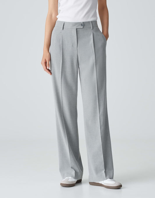 OPUS Bundfaltenhose Morina