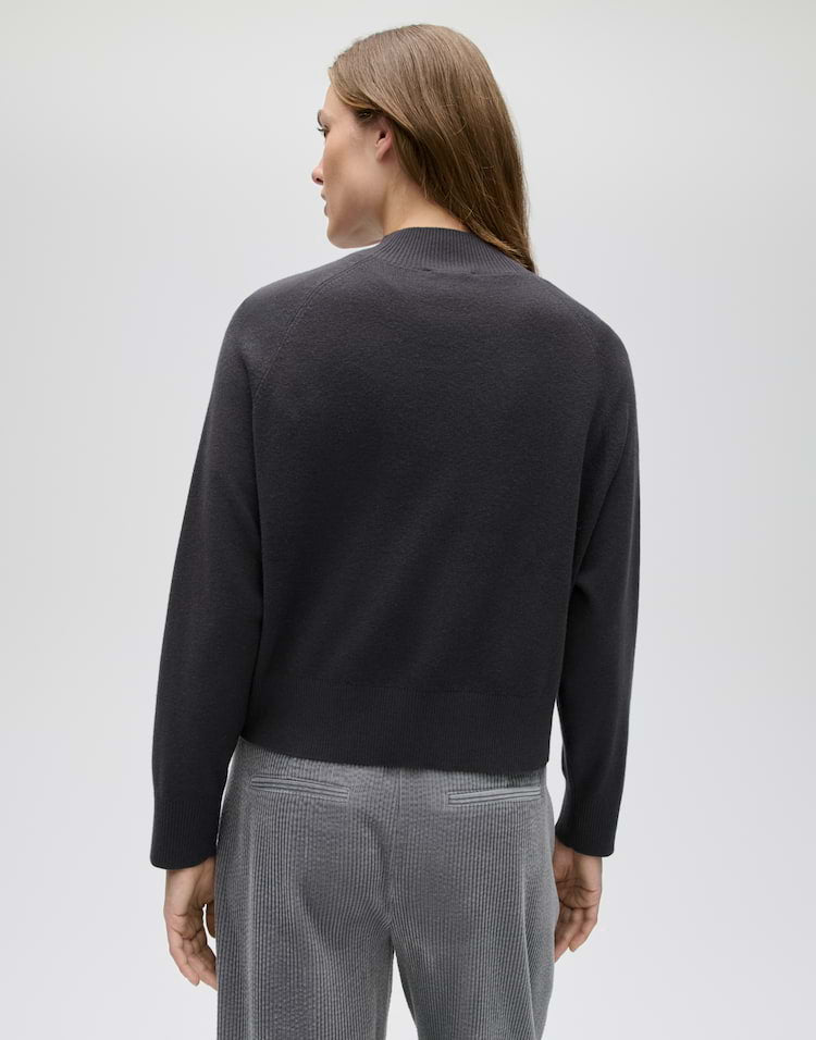 OPUS Stehkragenpullover Pleem
