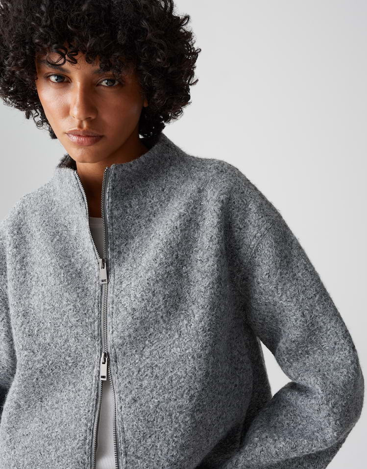 OPUS Bouclejacke Hurlie