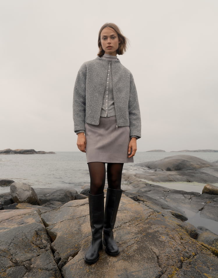 OPUS Bouclejacke Hurlie