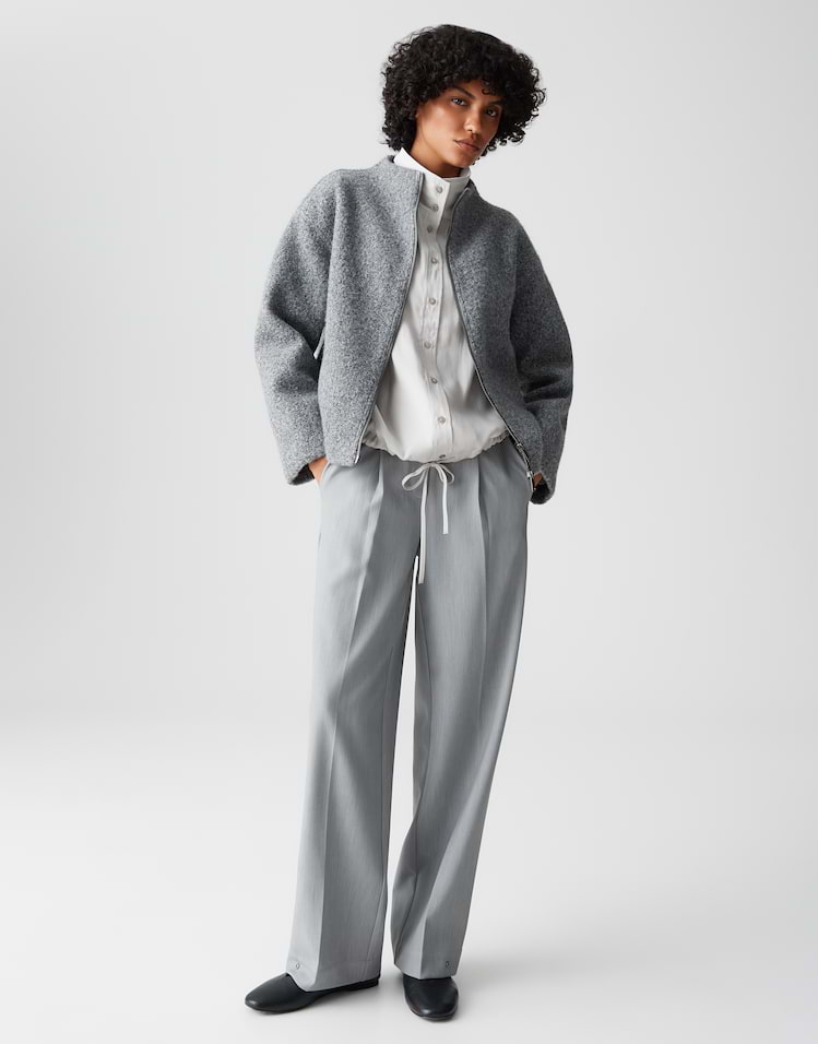 OPUS Bouclejacke Hurlie