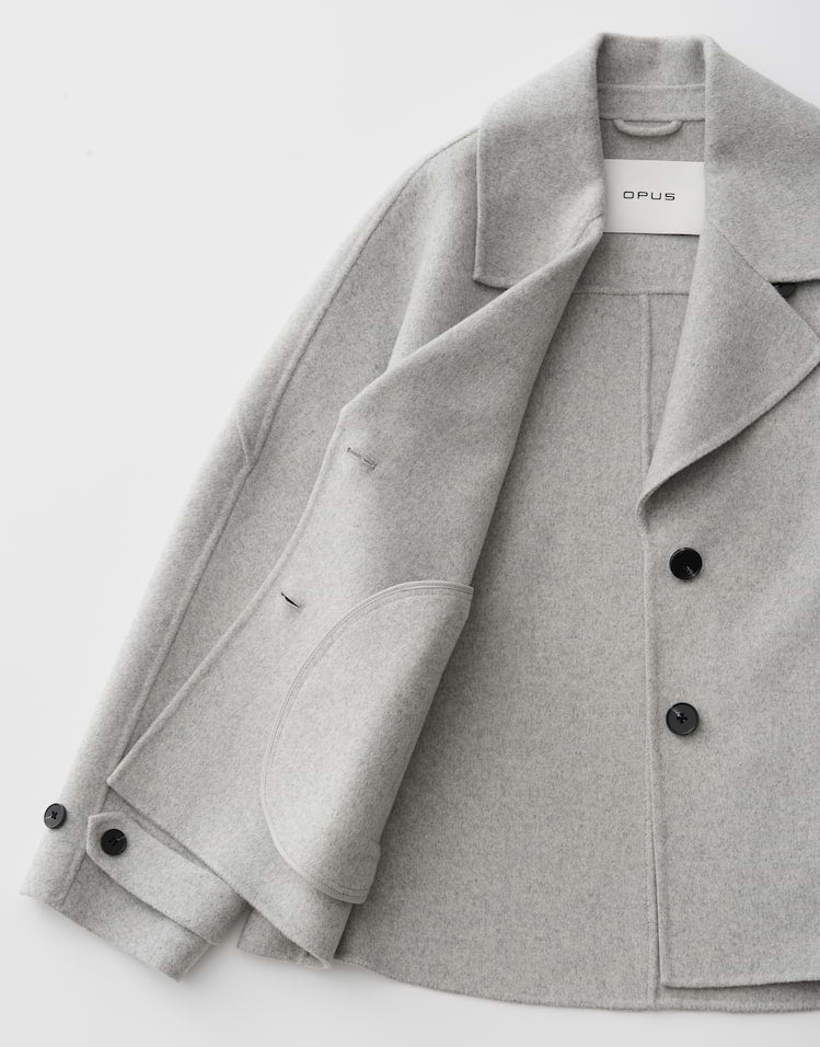 OPUS Cabanjacke Helaia aus doppellagige Wollqualität