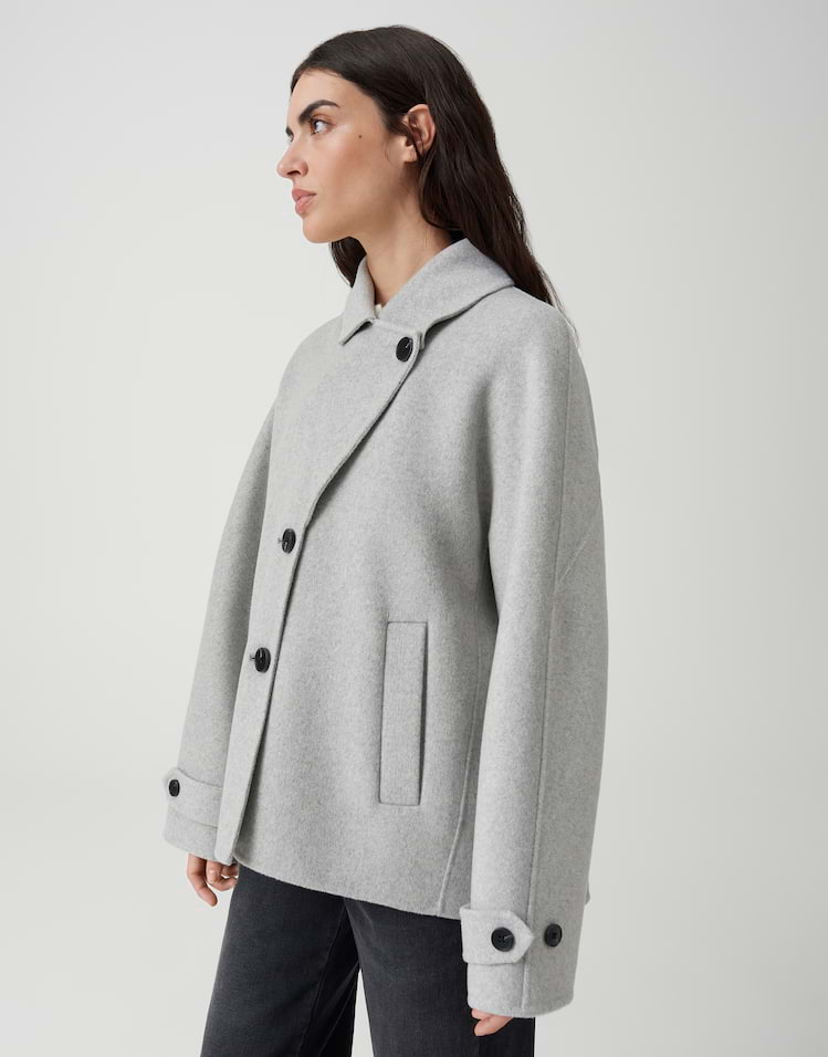 OPUS Cabanjacke Helaia aus doppellagige Wollqualität