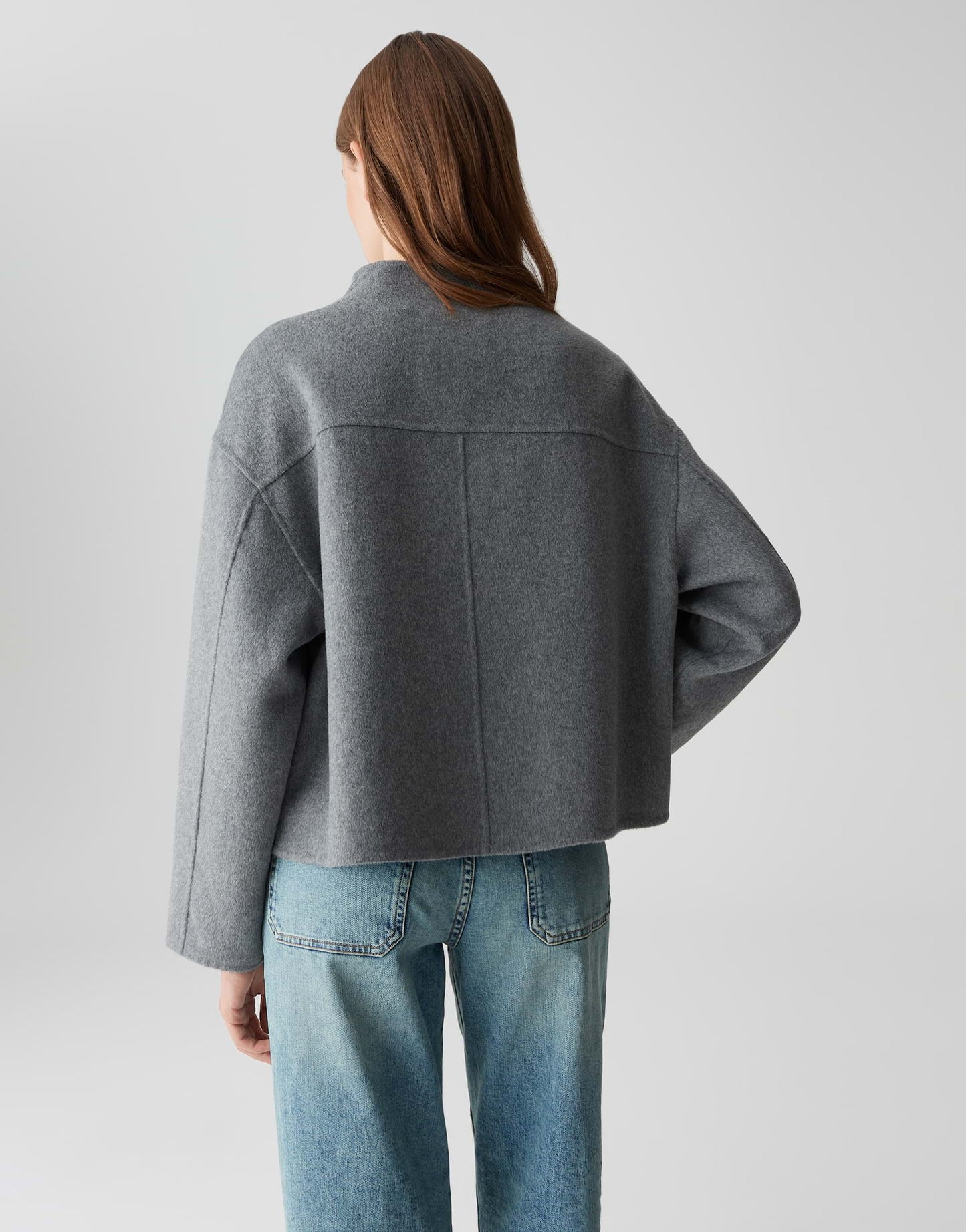 OPUS Double Wollmix Jacke Helisa