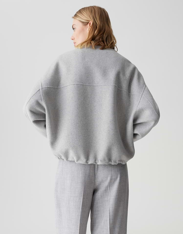 OPUS Woll-Double-Jacke Hikona