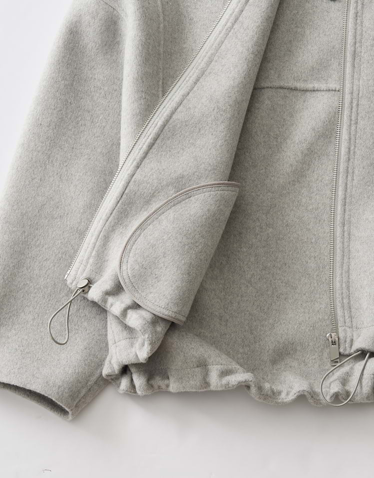 OPUS Woll-Double-Jacke Hikona