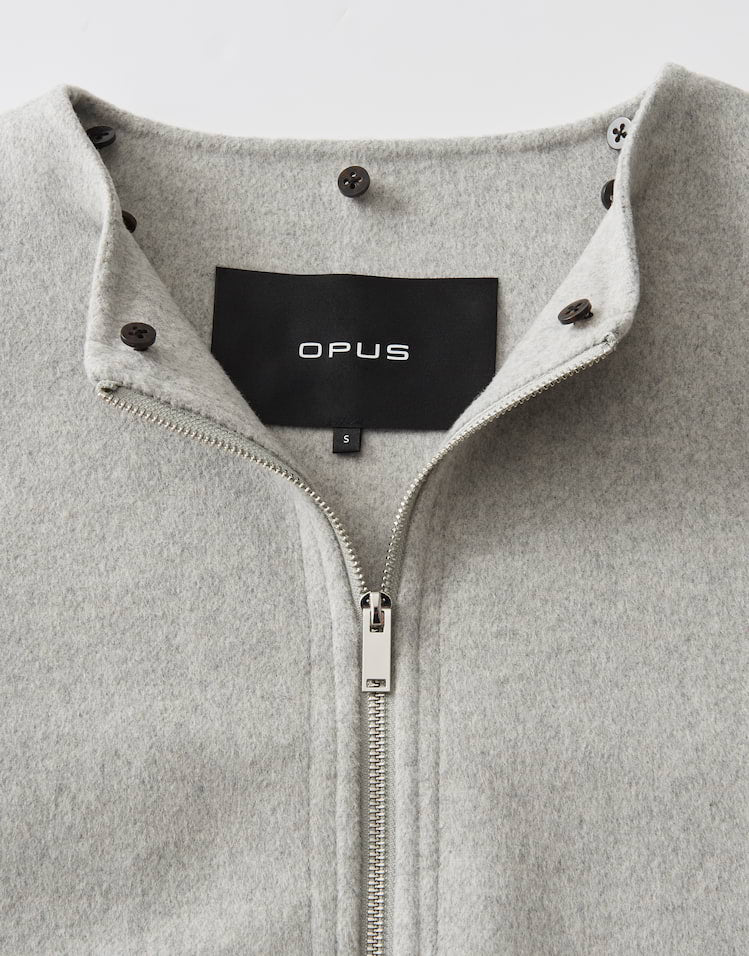 OPUS Woll-Double-Jacke Hikona
