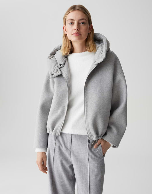 OPUS Woll-Double-Jacke Hikona