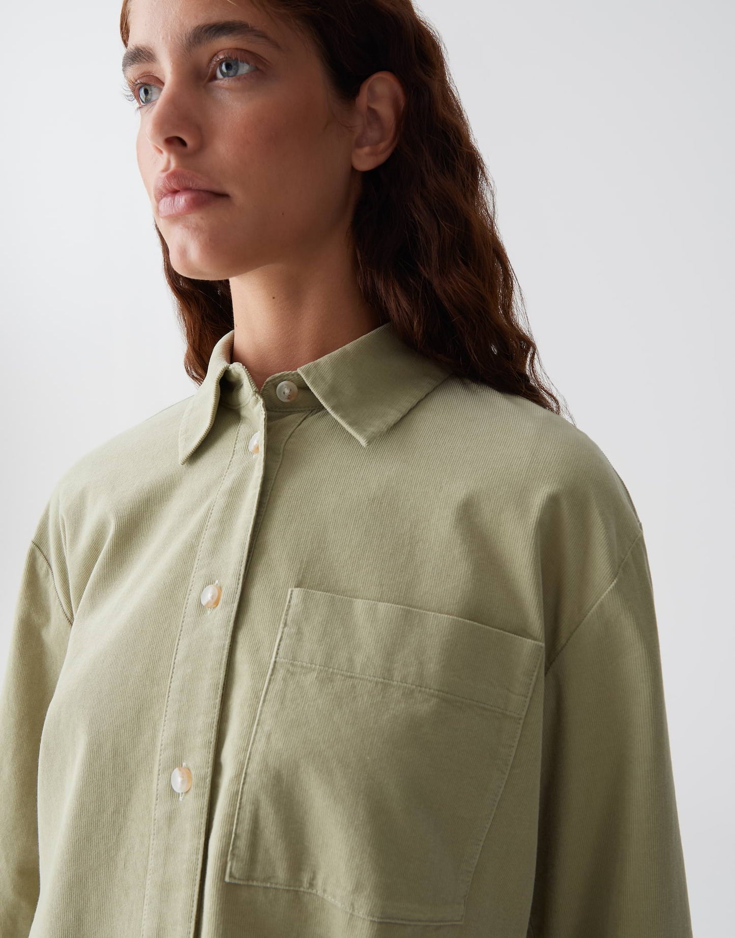 OPUS Boxy Cord Overshirt