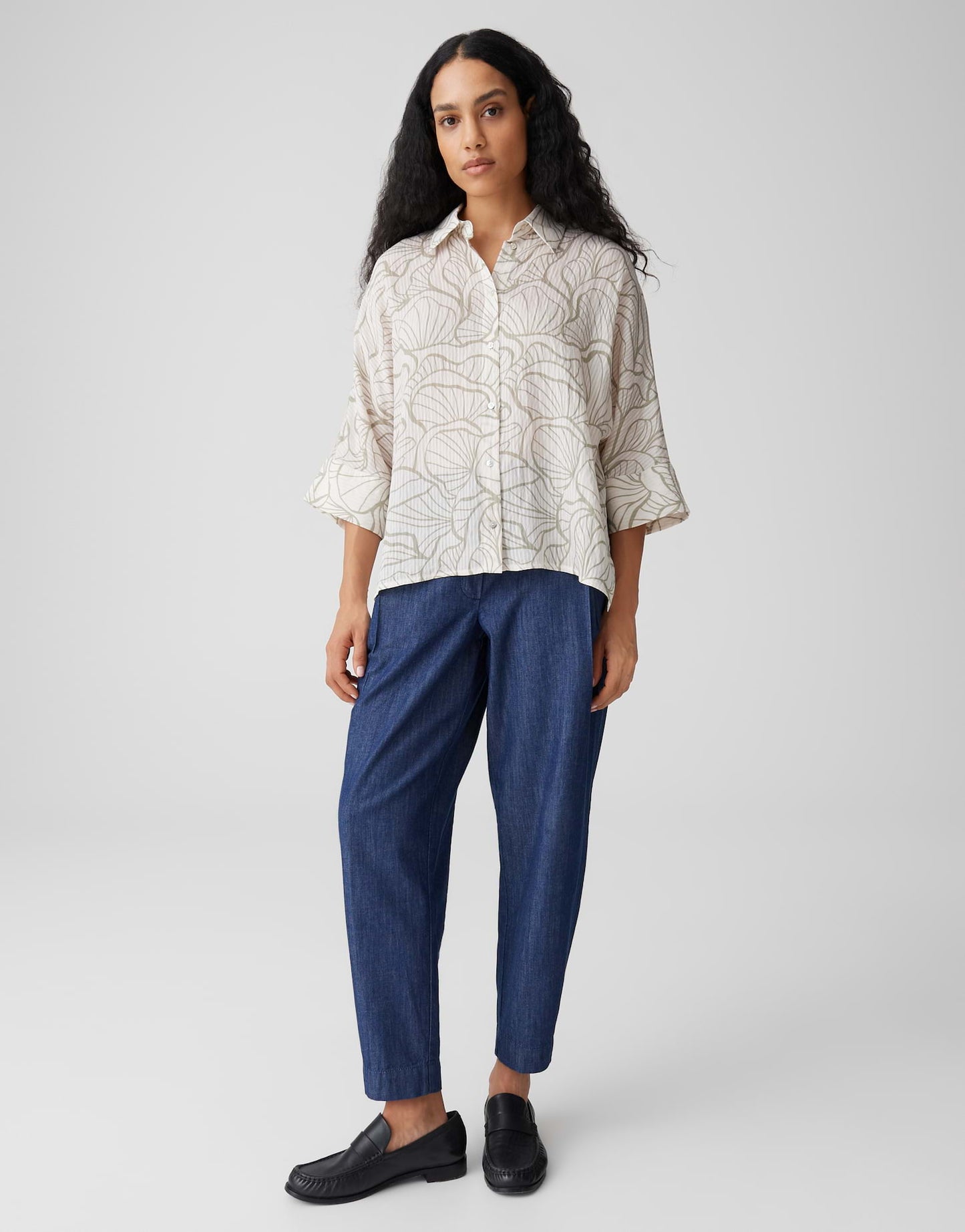 OPUS Printbluse Fashell