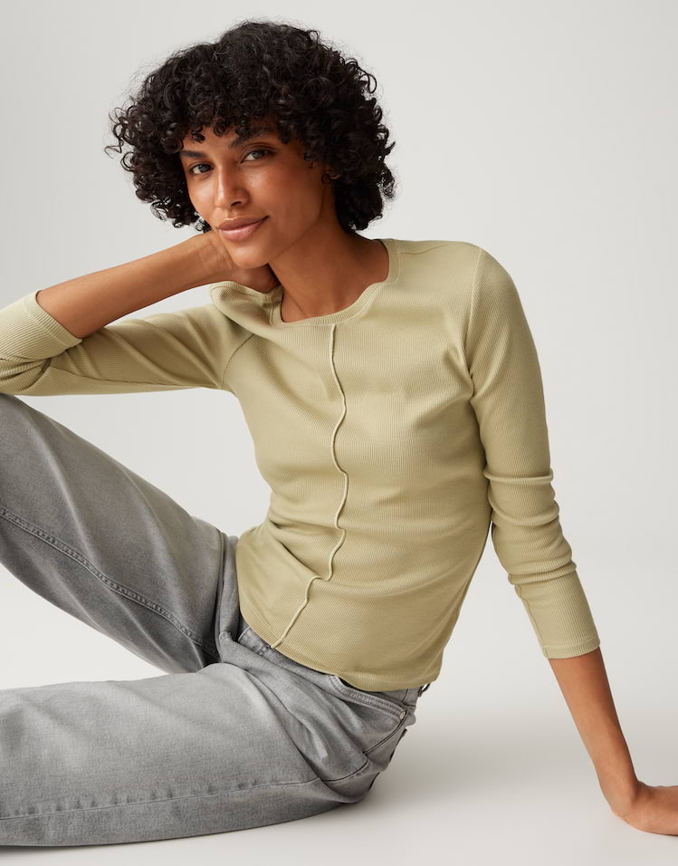 OPUS Langarmshirt Sadalie