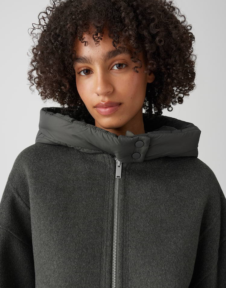 OPUS Wool Double Jacke Hikone