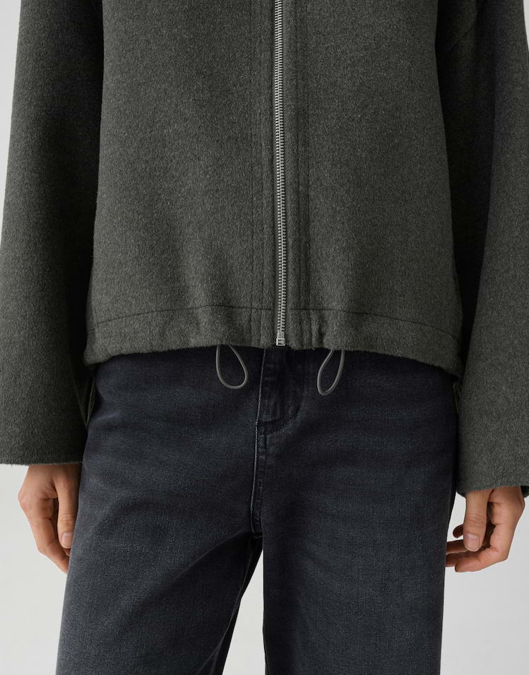 OPUS Wool Double Jacke Hikone