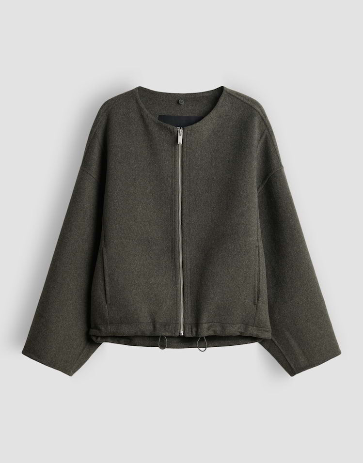 OPUS Wool Double Jacke Hikone