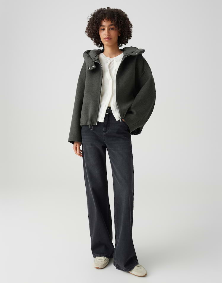 OPUS Wool Double Jacke Hikone