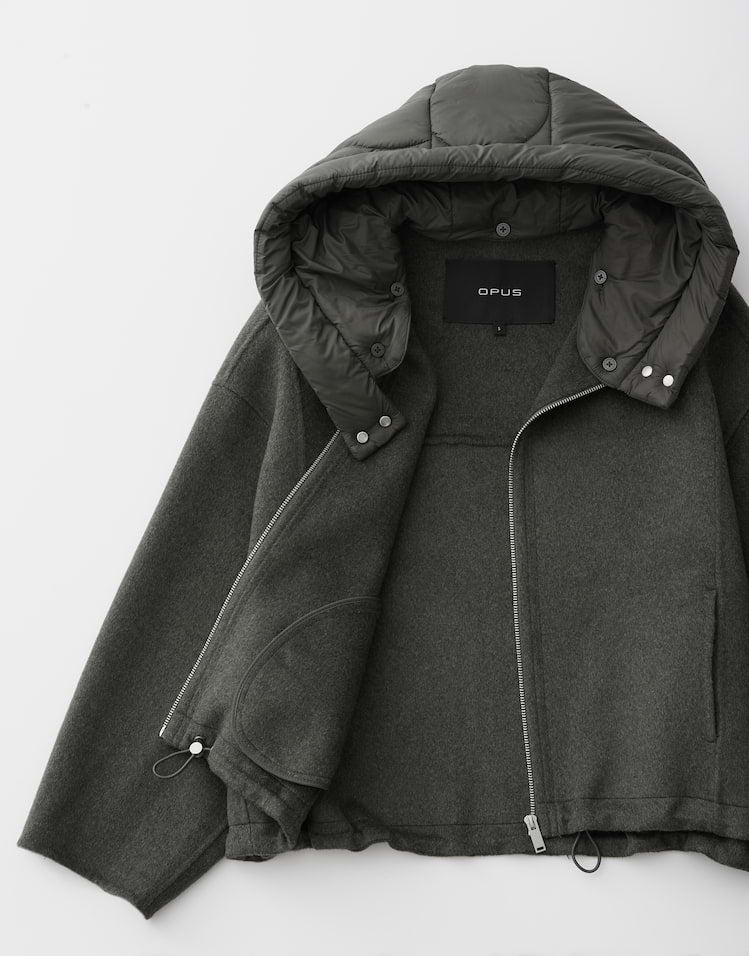 OPUS Wool Double Jacke Hikone