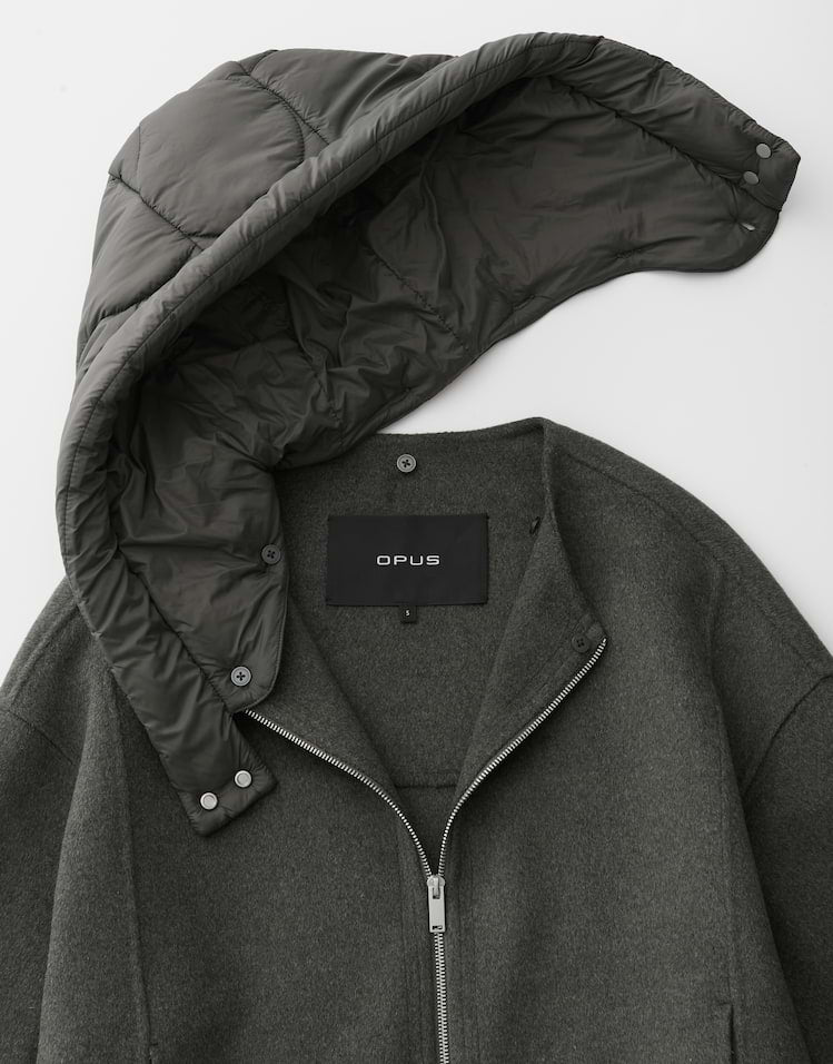 OPUS Wool Double Jacke Hikone