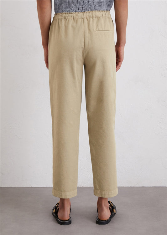 MARC O`POLO Hose aus Organic Cotton Leinen Mix