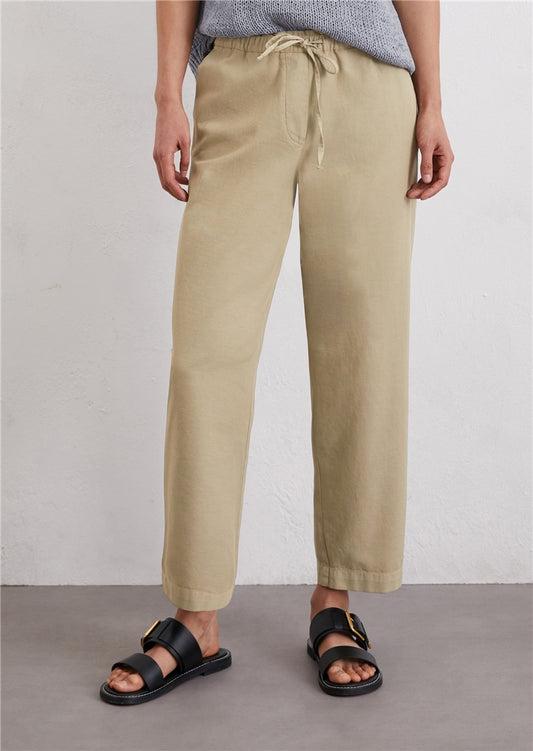 MARC O`POLO Hose aus Organic Cotton Leinen Mix