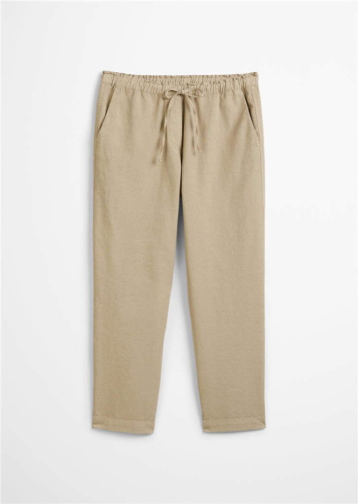 MARC O`POLO Hose aus Organic Cotton Leinen Mix