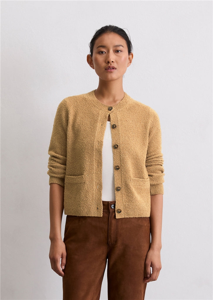 MARC O`POLO Cardigan aus Bouclé-Garn