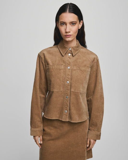 MOSS COPENHAGEN Cordshirt Arcelle Geggo