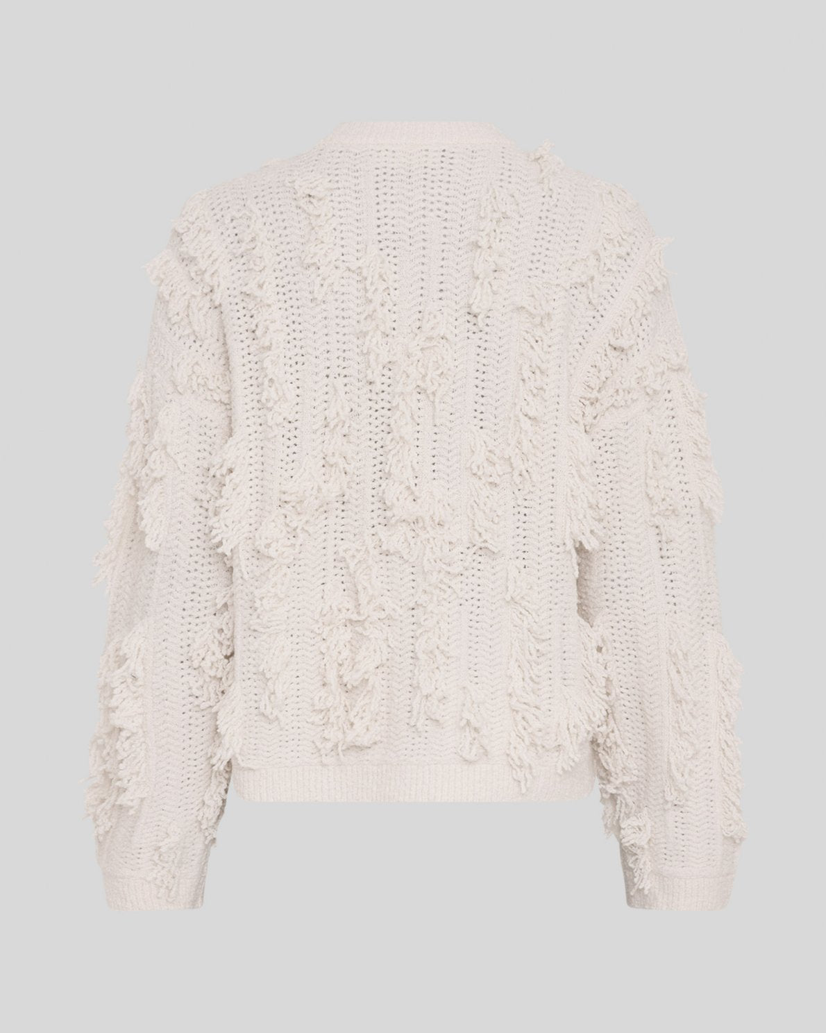 MOSS COPENHAGEN Pullover Jennasee mit Fransendetails
