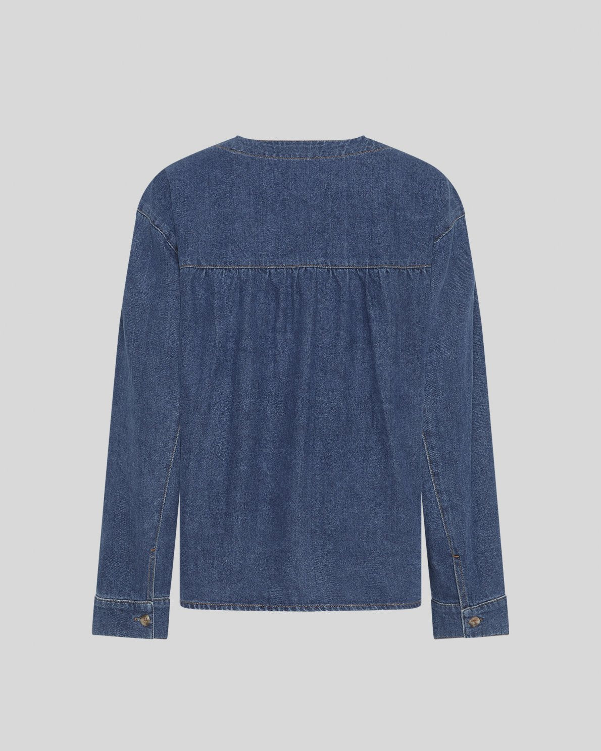 MOSS COPENHAGEN Denim Bluse Jolene Elena